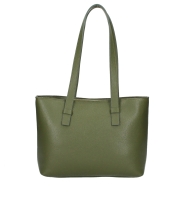Geanta de mana piele naturala Dama Oliv-Verde