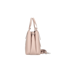 Geanta de mana piele naturala Dama powder-Roz