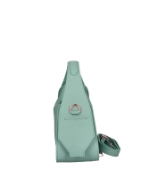 Geanta de mana piele naturala Dama Verde-Menta