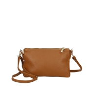 Geanta de umar piele naturala Dama antique-Roz