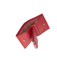 Portofel de chei piele moale card/ Albastru