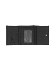 Portofel piele naturala Soft Negru
