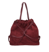 Rucsac piele naturala Dama Bordeaux