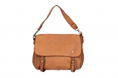 Leather shoulder handbag Dama Coniac