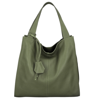 Geanta mana Maxi Dama military-Verde