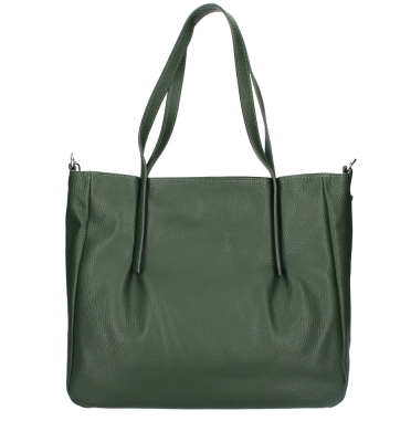 Geanta mana Maxi piele Dama bottle-Verde