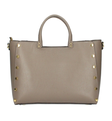 piele Handbags with studs Dama Bej