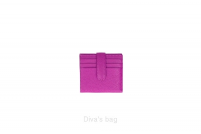 Portofel piele naturala Soft Fucsia