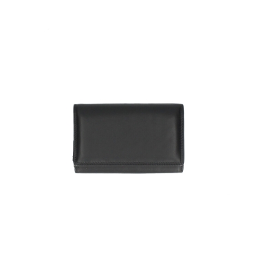 Portofel piele naturala Soft Negru