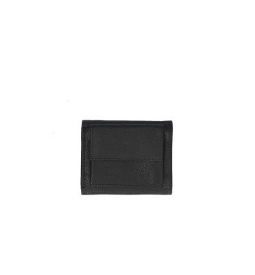 Portofel piele naturala Soft Negru