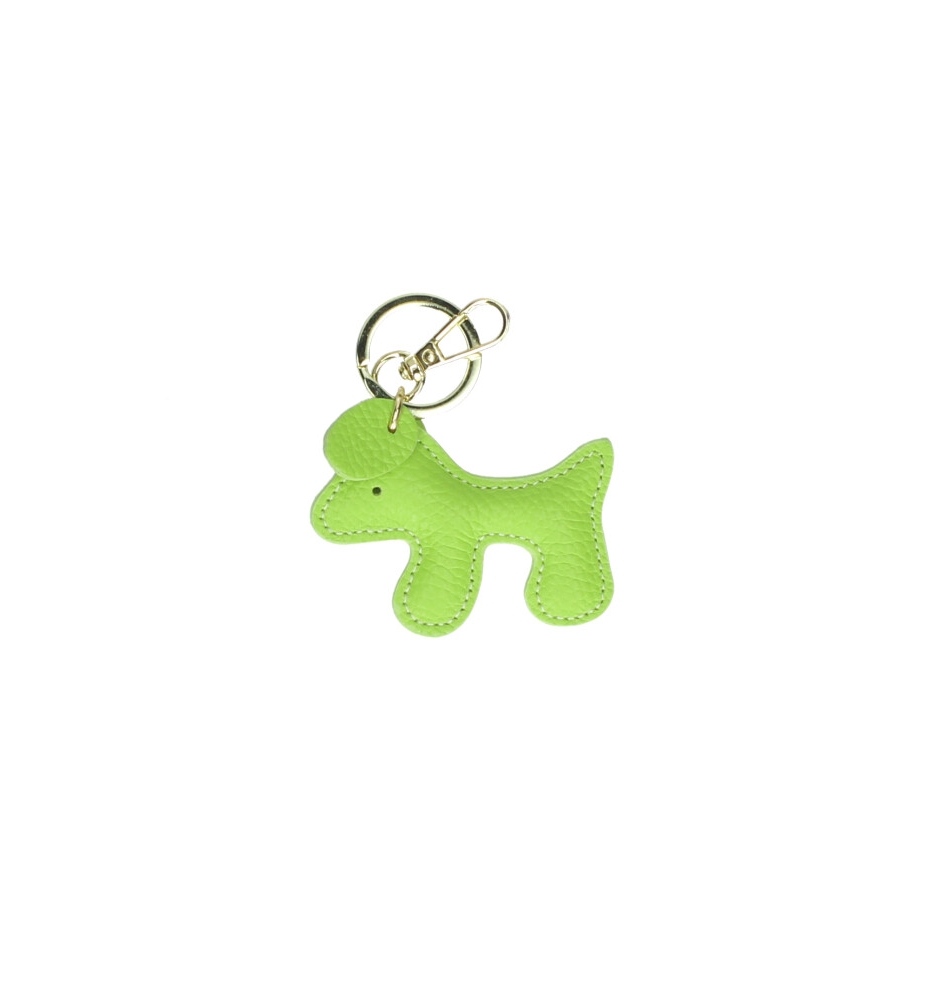 Breloc piele Deschis-Verde