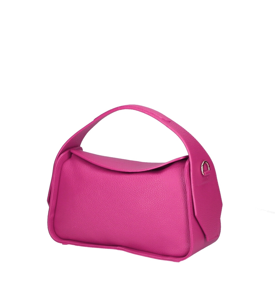 Geanta de mana piele naturala Dama Fucsia
