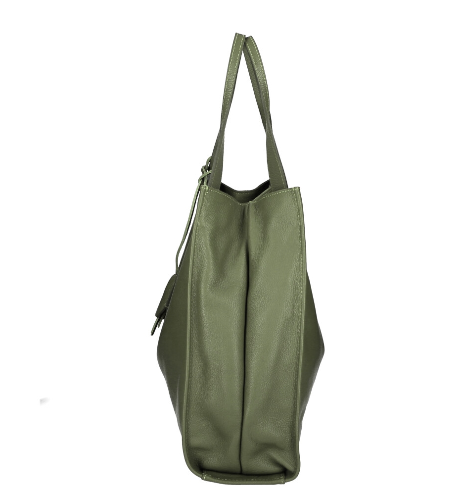 Geanta mana Maxi Dama military-Verde