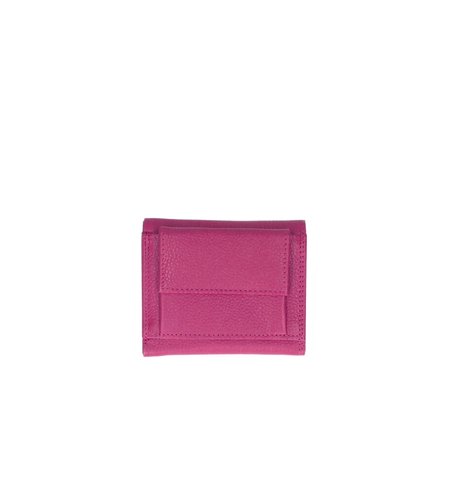 Portofel piele naturala Soft Fucsia