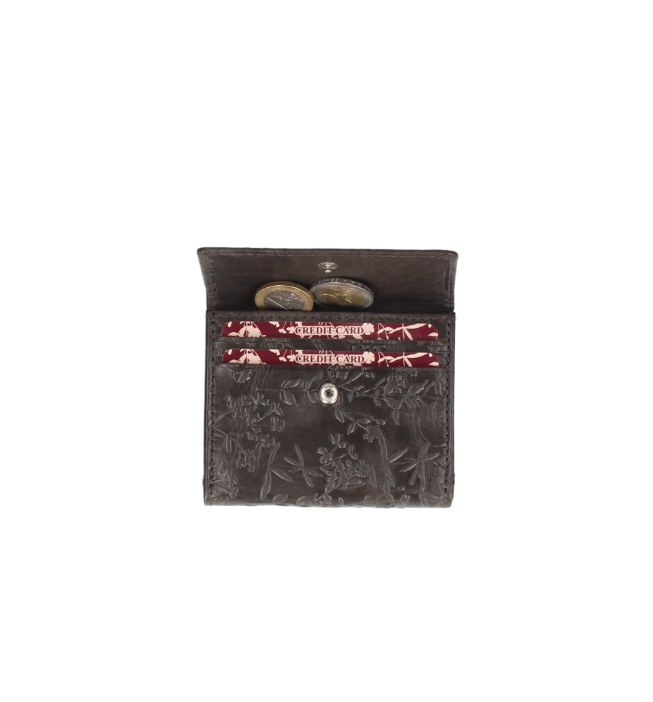 Portofel piele naturala Soft Negru