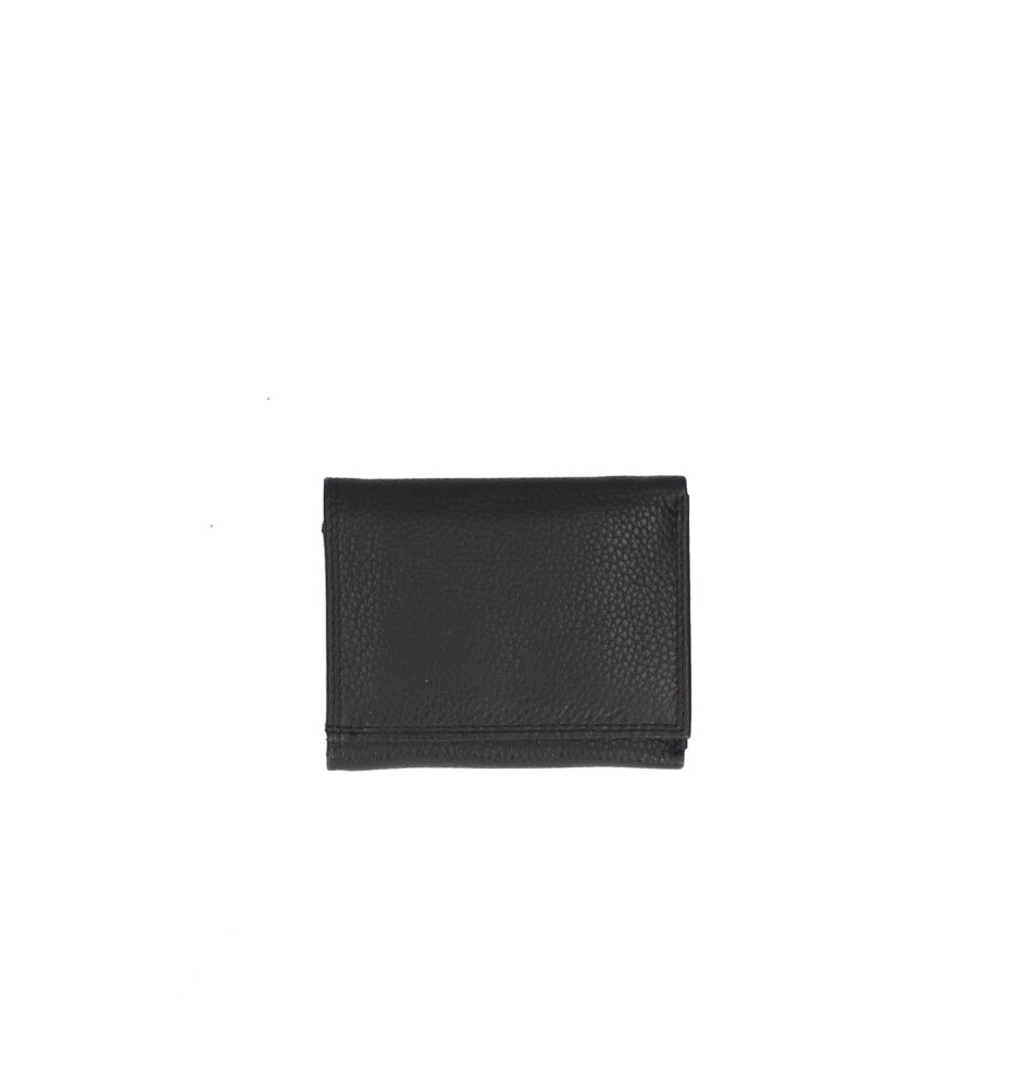 Portofel piele naturala Soft Negru