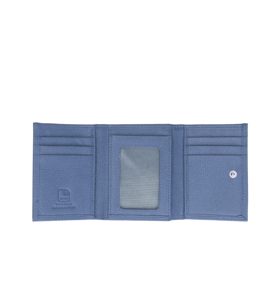 Portofel piele naturala Soft Negru