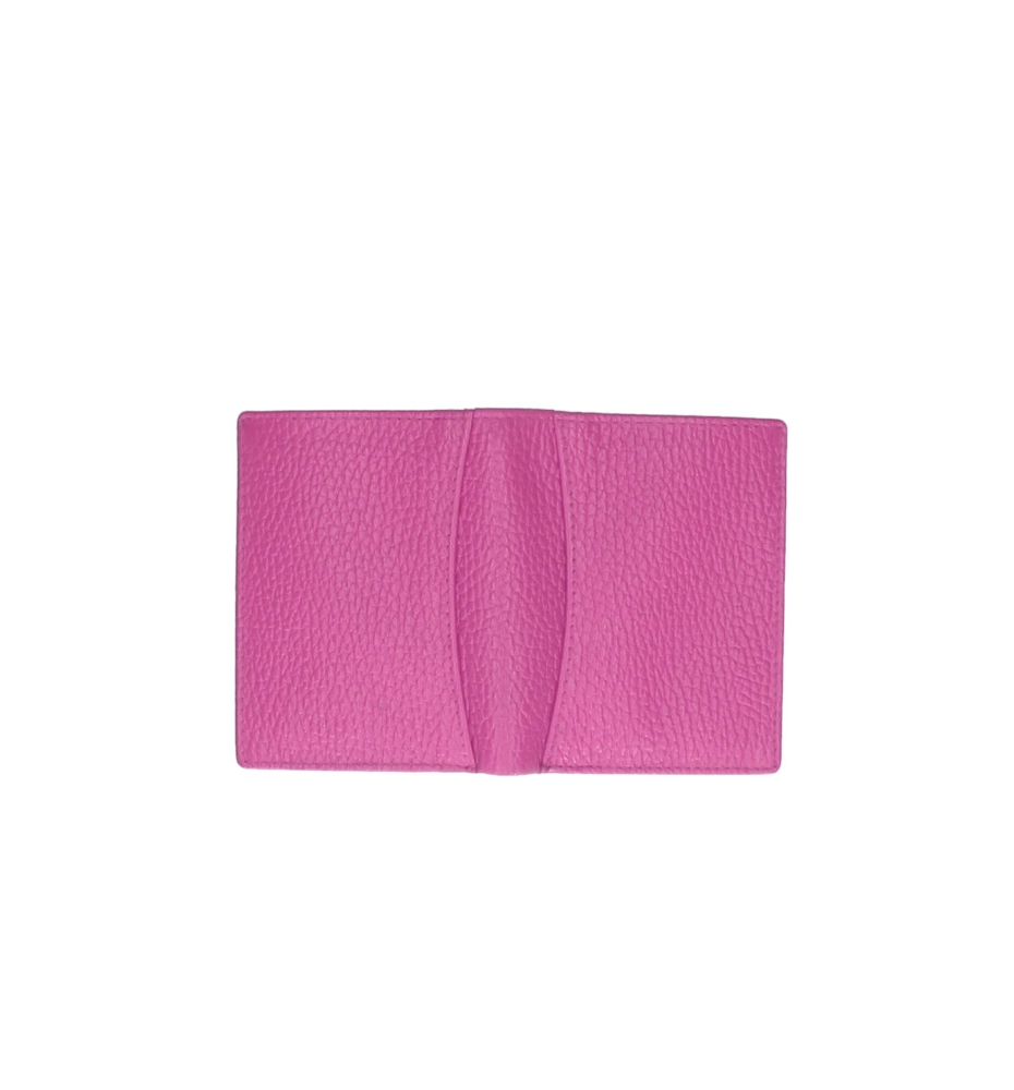 Portofel Portvizit piele naturala Fucsia