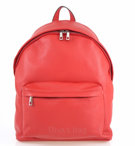 Rucsac maxi piele naturala Dama powder-Roz
