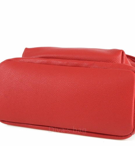 Rucsac maxi piele naturala Dama powder-Roz